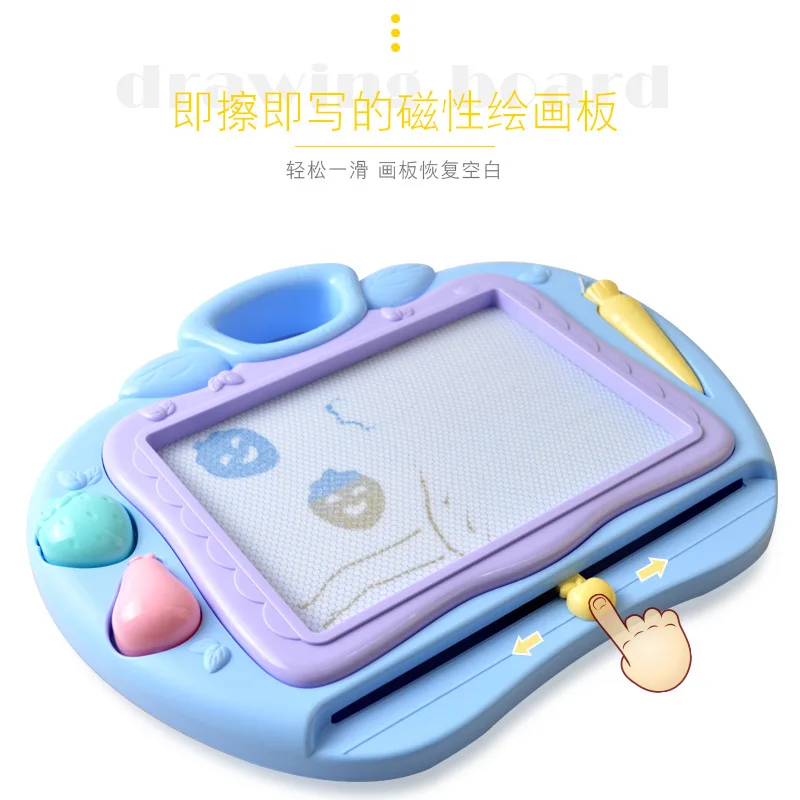 Детская магнитная доска для рисования школьные принадлежности раннего