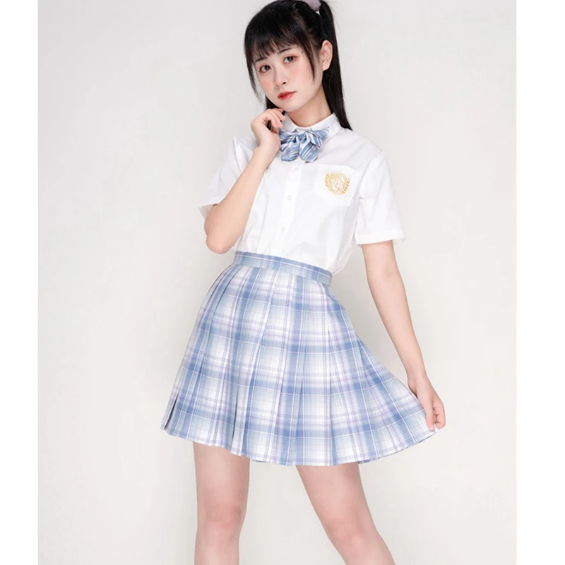 A0064Lolita JK плиссированная юбка ежедневная девочка JKS японская школьная форма осень