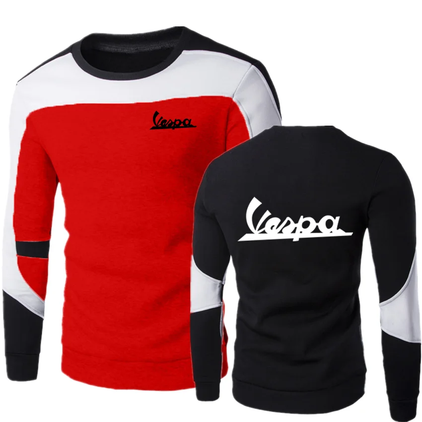 

Spring Autumn New Fashion Hoodie Vespa Printed Men's Hoodie Sweatshirt Casual Hooded Sportswear Jacket Jacket Zipper Hoodie V7