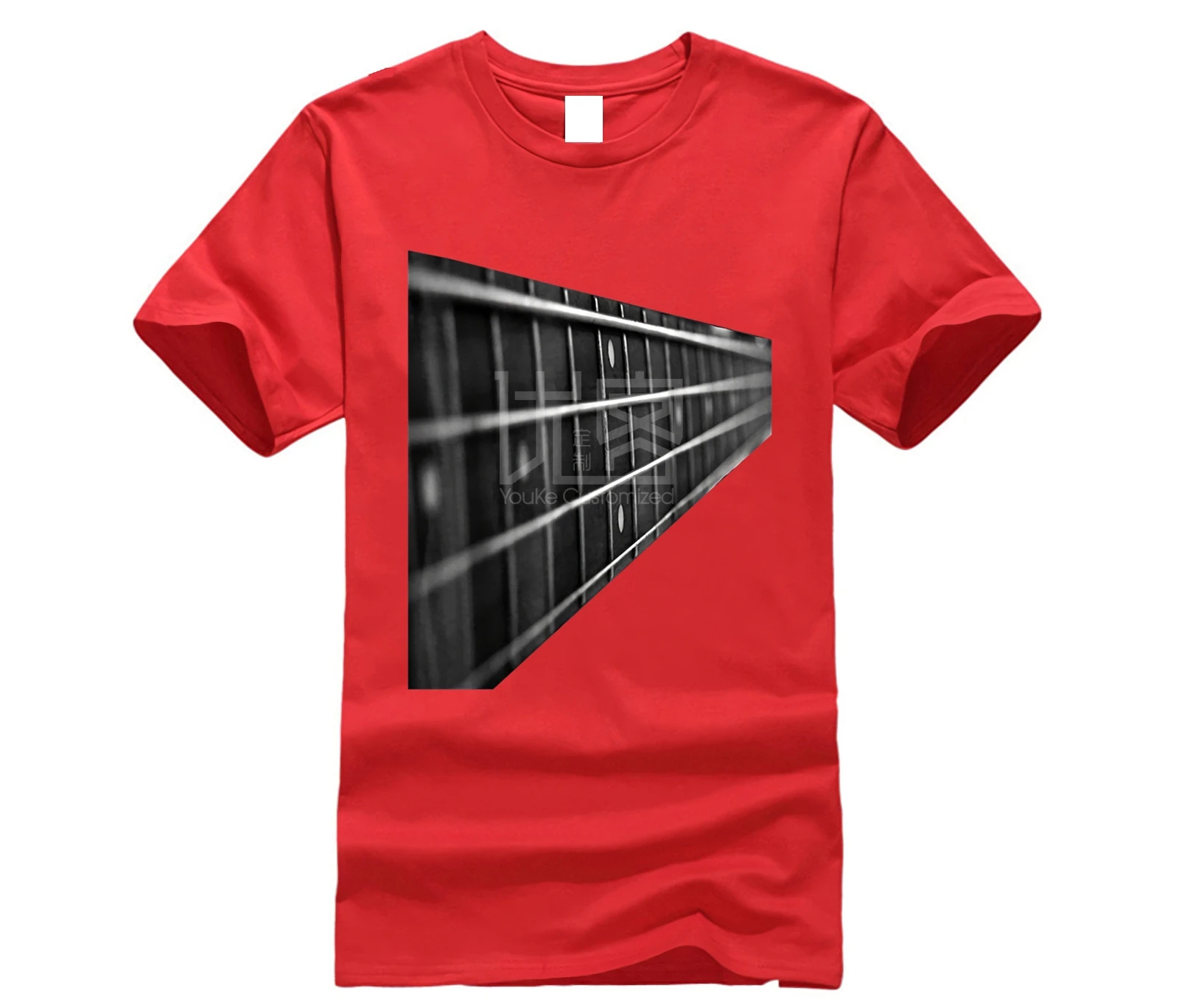 Брендовая мужская рубашка бас гитара Лад музыкальный плеер металл рок музыка