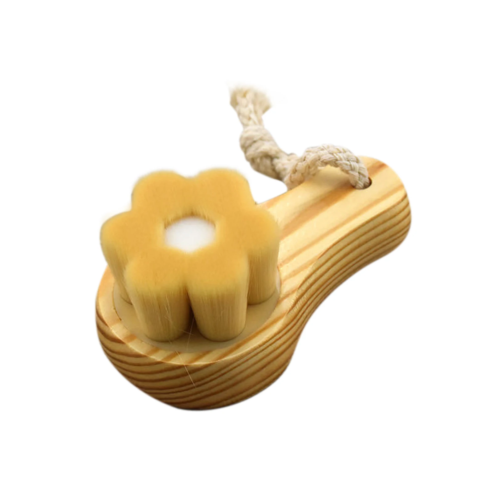 

Massager For Face Care Skin Pore Clean Brush Deep Cleansing Soft Fiber Mild Face Cleansing Brush Handmade Comma Washing Brush