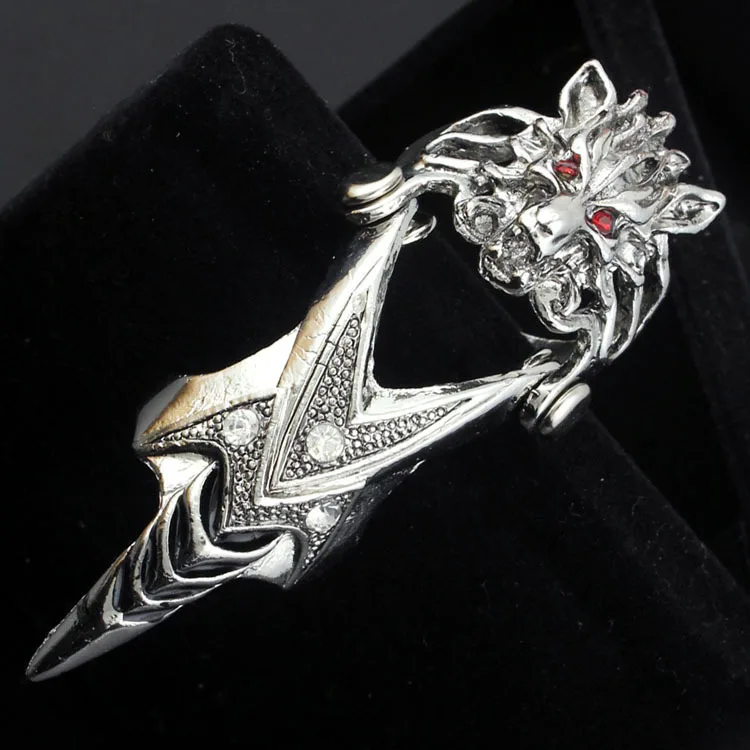 Old Silver Fox Finger Ring Punk Men's Self-Defense Tools Outdoor EDC Safety | Безопасность и защита