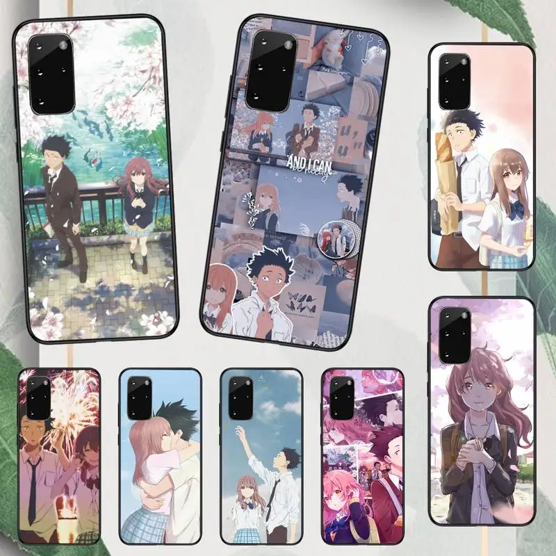 

Anime The Shape Of Voice Phone Case For Samsung galaxy A S note 10 12 20 32 40 50 51 52 70 71 72 21 fe s ultra plus