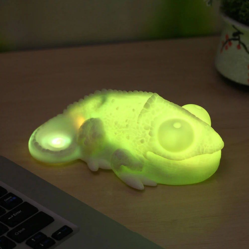 

Светодиодный ночник, силиконовый ночник-хамелеон, детский праздничный подарок для сна, креативный Настольный декоративный светильник для ...