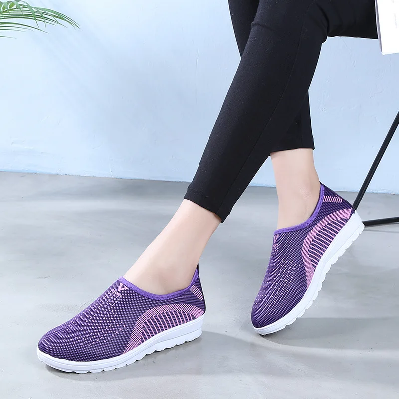 

Cross border men's and women's spring and autumn casual shoes women's single running shoes