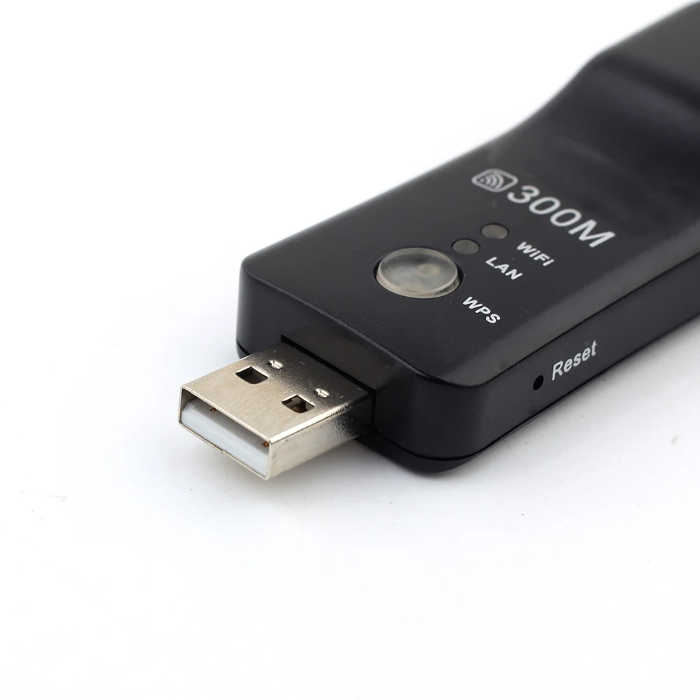 300mbps Wi Fi USB ретранслятор Универсальный беспроводной ТВ Wifi адаптер Сетевая карта WPS