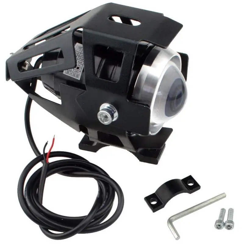 1pcs Motorcycle Headlights Mode High Beam LED U5 Fog Driving lamp Car Running Spotlight Light with Switch Bicycle light |