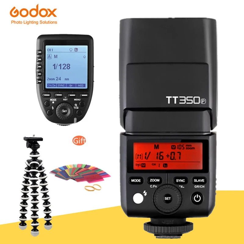 

In Stock! GODOX Mini TT350P TT350 TTL HSS 2.4GHz Wireless Flash XPro-P Trigger for Pentax 645Z K-3II K-1 KP K-50 K-S2 K70 Camera