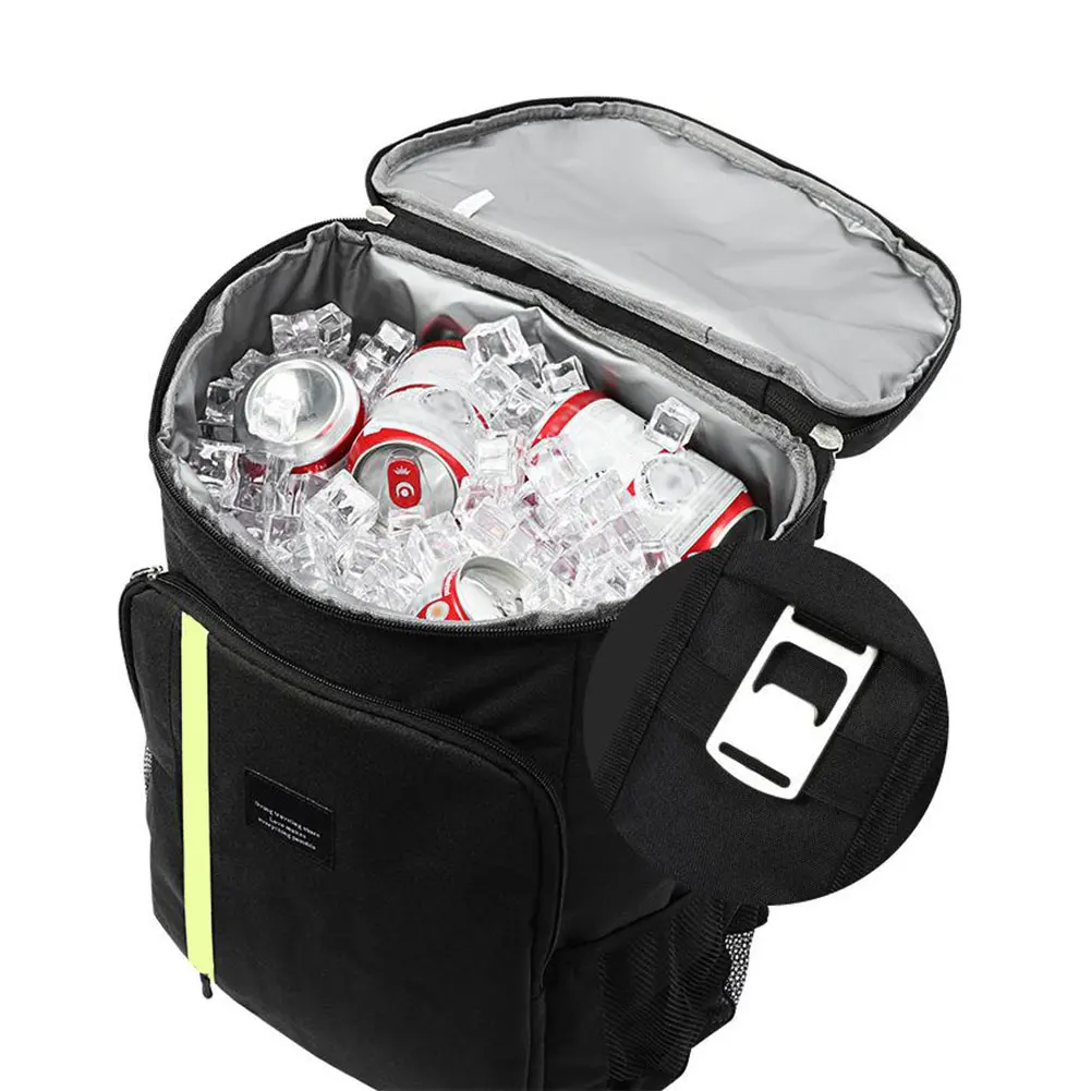 cooler backpack waterproof insulated large capacity food thermal bag leakproof insulated camping isothermal refrigerator bag free global shipping