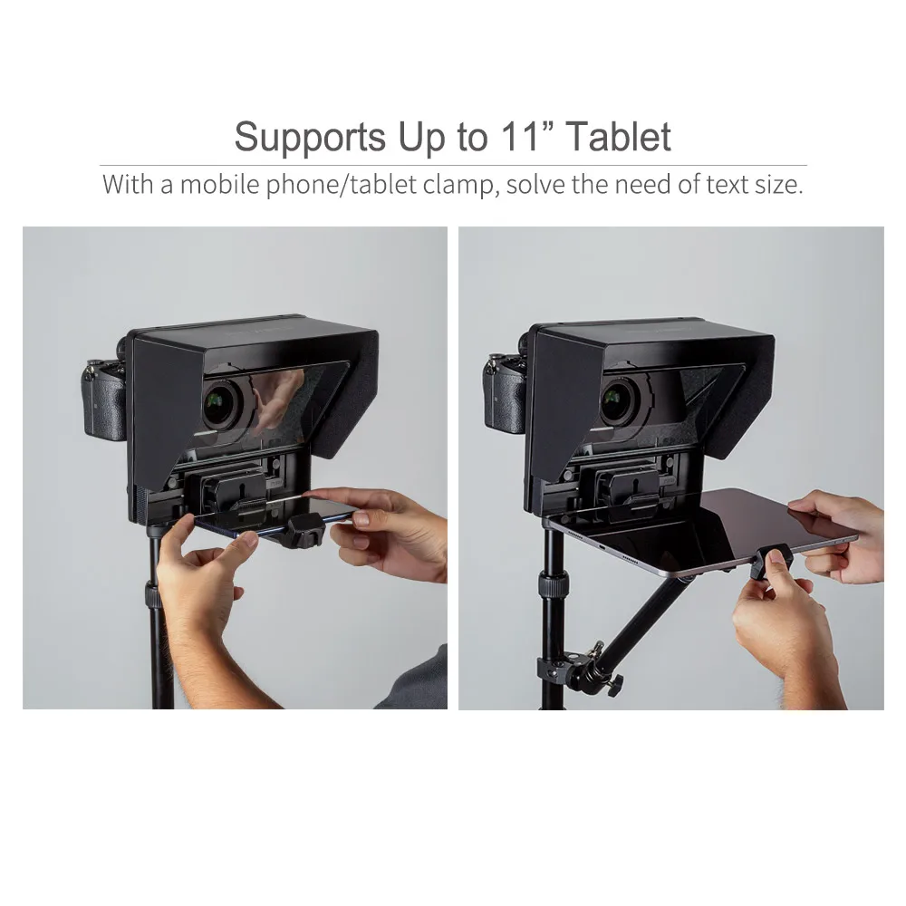 Najtaniej FEELWORLD TP10 Przenośny 10 Cal Składany Teleprompter Up 11