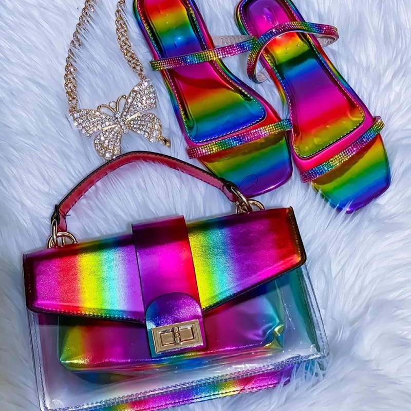 Новый узором в европейском стиле Сезон лето Сандалии на плоской подошве со