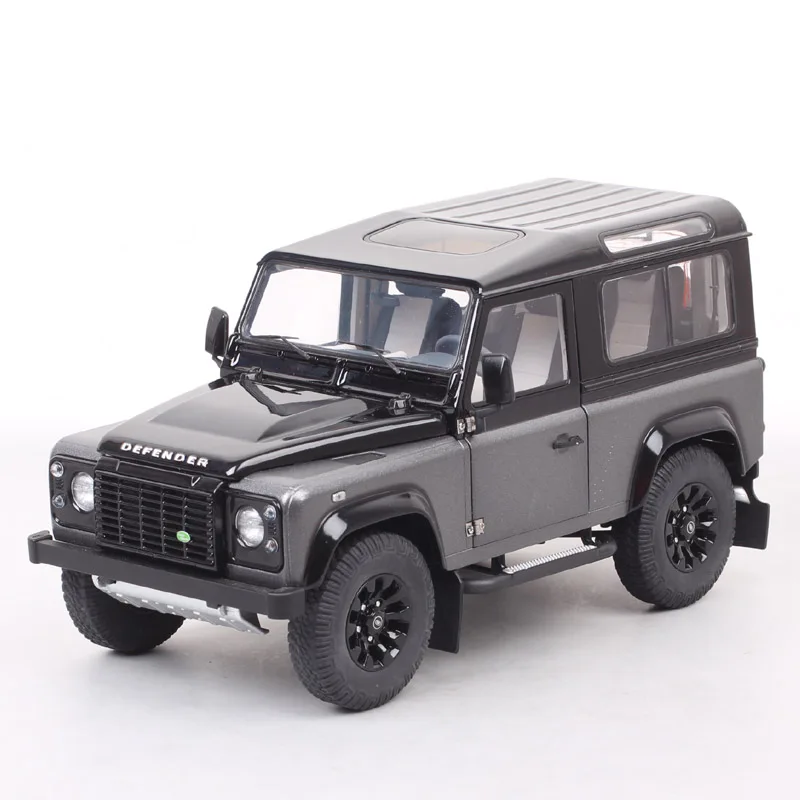 Фирменная детская модель автомобиля kyosho the Defender 90 в масштабе 1/18 литая