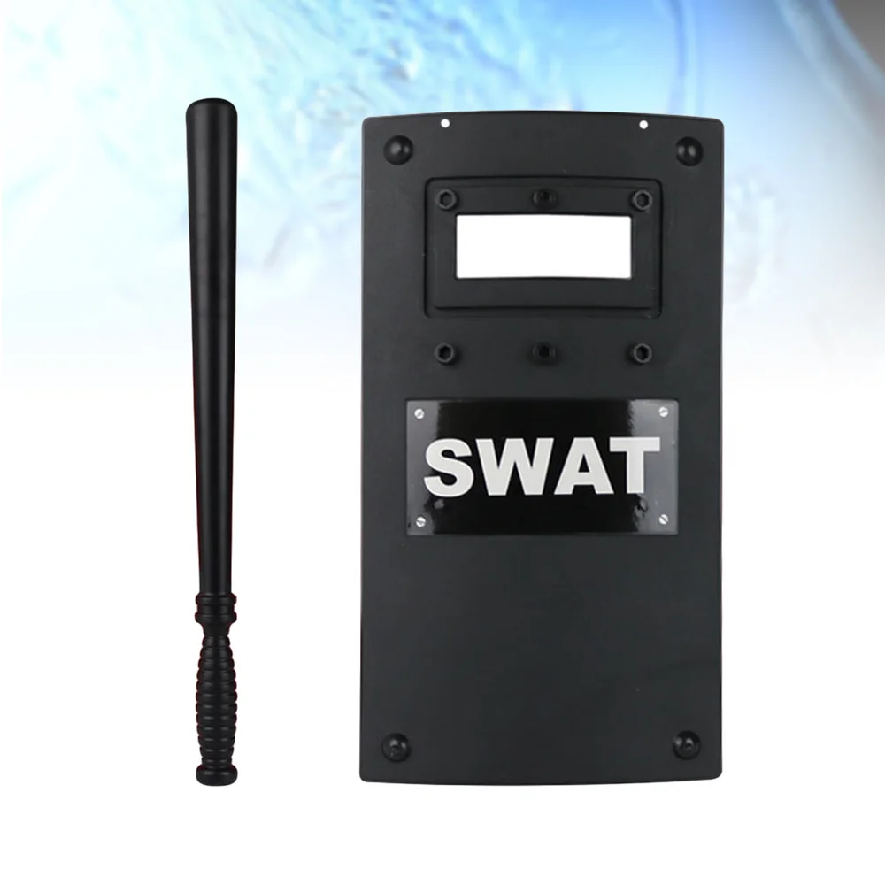 Модель щитка для мальчиков 2 шт. имитация дубинки полицейские реквизиты игрушки