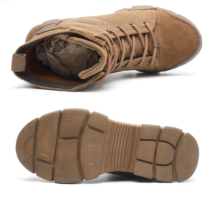 Сапоги SUADEX мужские со стальным носком военные рабочие ботинки неразрушаемая