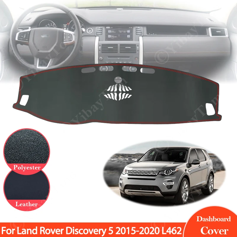 

For Land Rover Discovery 5 2015 ~ 2020 Anti-Slip Leather Mat Dashboard Cover Pad Sunshade Dashmat Dash Car Accessories L462 2017