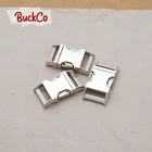 Розничная продажа, пряжка с изогнутым выпуском, Прочная Фурнитура для шитья 20 мм, Паракорд для самостоятельного шитья, зеленая, серебряная, темно-коричневая