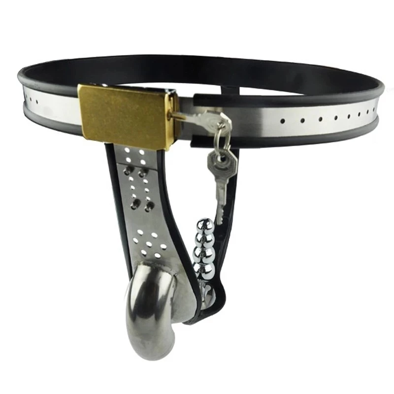 Stainless Steel Male T Big Chastity Belt Cage Device Bondage CB6000 Penis Ring Sex Toys for Man | Красота и здоровье