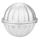 2 шт. 3D металлическая форма для бомбы для ванны ручной работы, форма для изготовления бомбы для ванны, форма в форме лепестка Fizzy, металлические формы сделай сам, аксессуары для ванны, инструмент для ухода