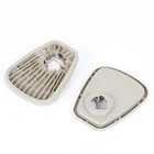 2шт 603 предварительно фильтр адаптер подходит для 5N11 и 501 крышка сменные фильтры для 620075026800 газ пыли аксессуары для респираторов