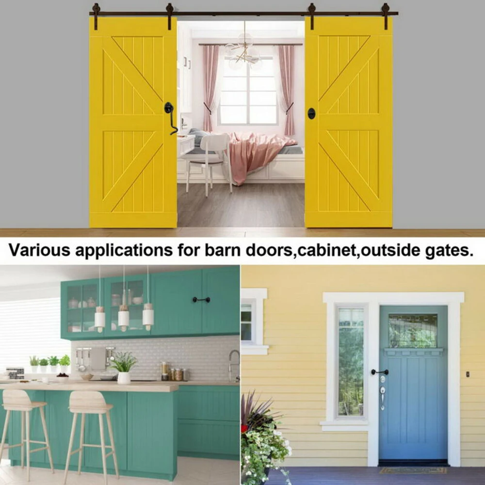 Дверной замок из нержавеющей стали 4 дюйма 3 шт. | Дом и сад