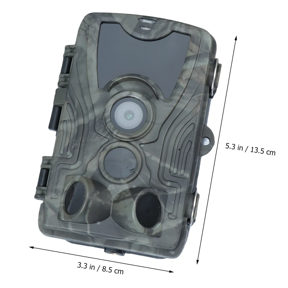 

1080P Camera Outdoor USB Camera Waterproof Camera without Battery (Black)