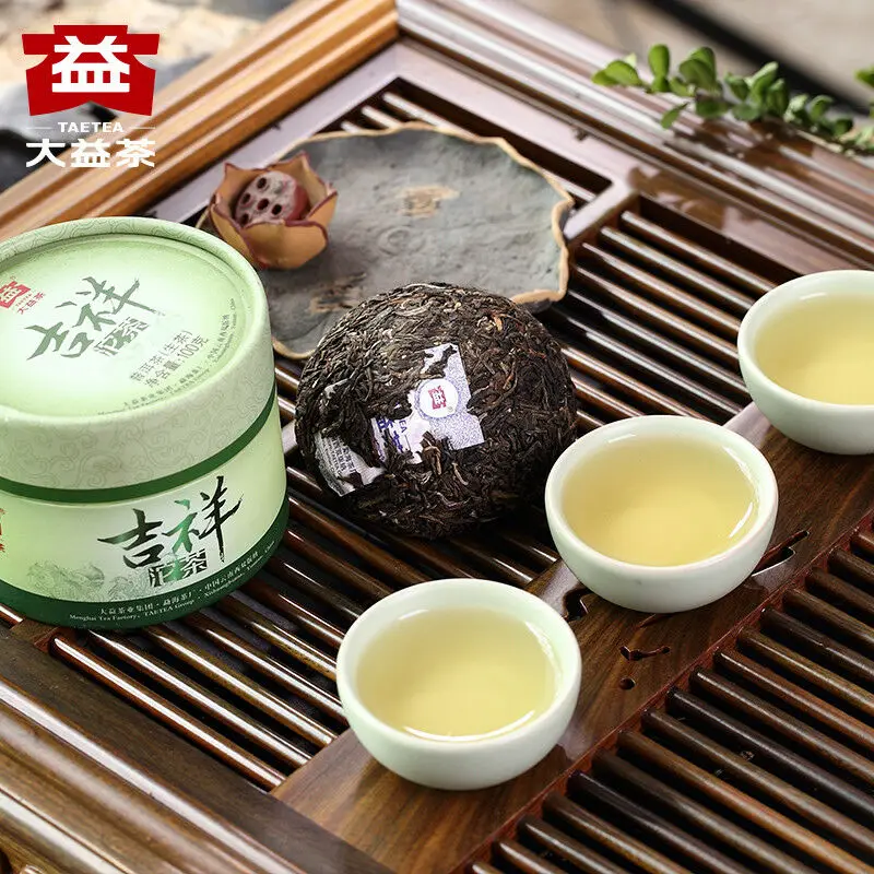 Чай Tae чай Lucky Tuo Cha * 2013 Menghai Dayi Raw Sheng Pu-Erh Tuocha 100 г в коробке | Дом и сад