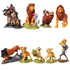 Экшн-фигурки Disney The Lion King Simba Nala Timon, ПВХ фигурки, классические игрушки, лучшие рождественские подарки для детей, 9 шт.компл., D20S
