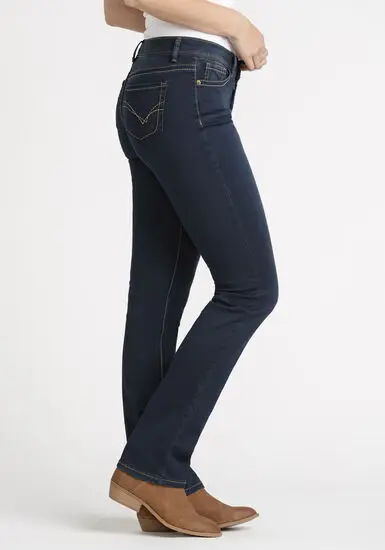 

Women streetwear skinny dark color middle waist jeans pencil pants custom logo print on product and package from 1pc dropship