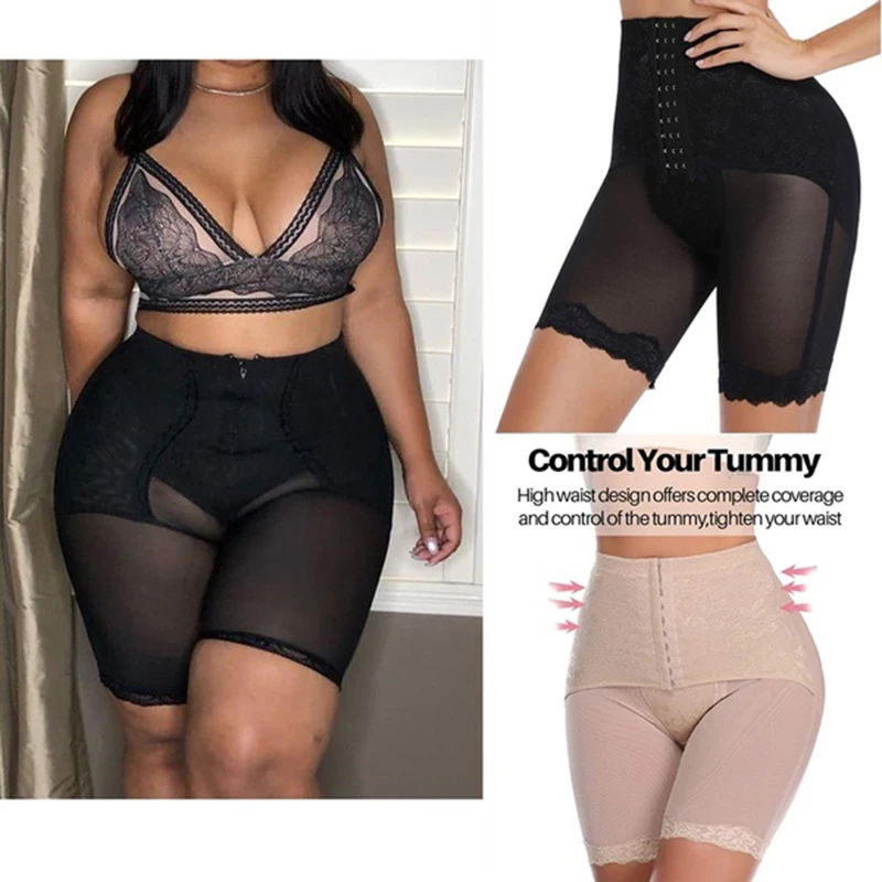 Женское корректирующее белье корсет для тренировки талии подтяжка ягодиц Подтяжка живота размера плюс