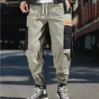 Брюки-карго мужские до щиколотки, повседневные Модные тренировочные штаны в стиле милитари, весна 2022