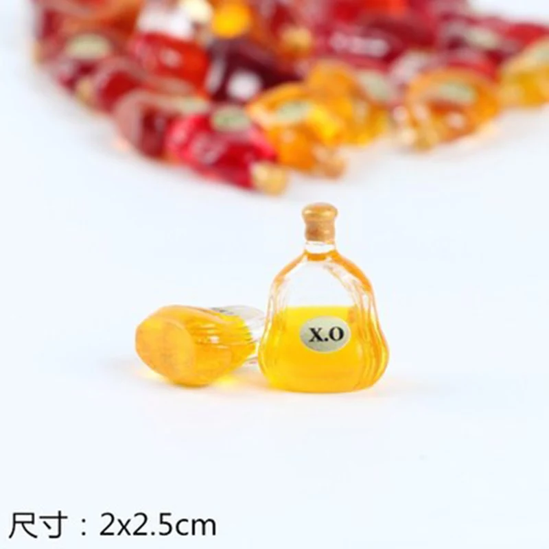 Имитационная мини модель винной бутылки OX спиртовой бар статуи фигурка ремесла
