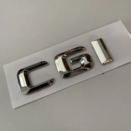 1X ABS хром CDI CGI пластиковый автомобильный багажник задние буквы значок эмблема
