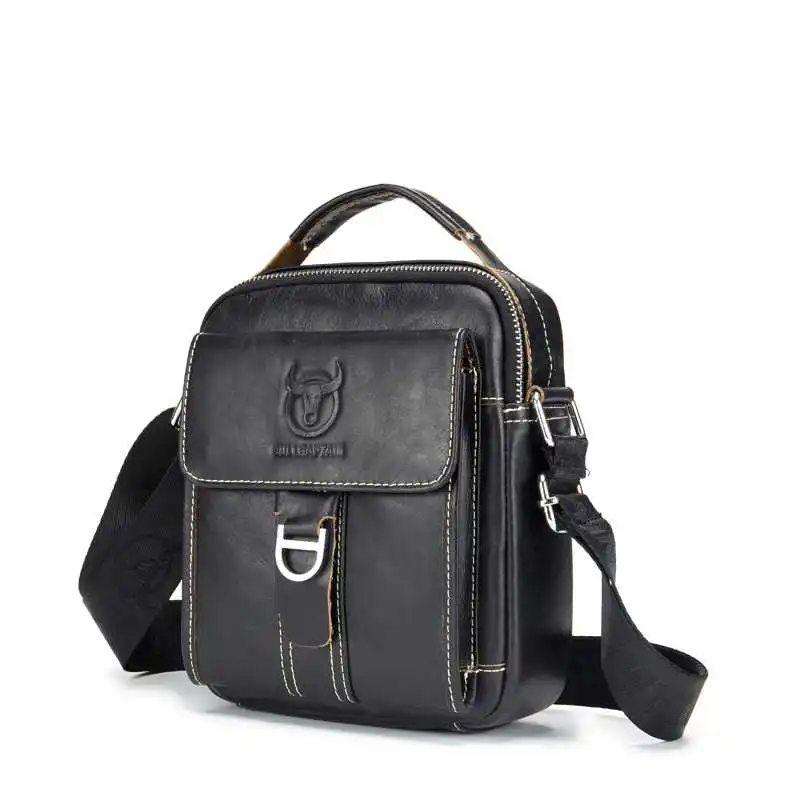 

Casual Men Shoulder Bag Capacity Messenger Bag for Men Vintage Tote Men's Leather Bag
