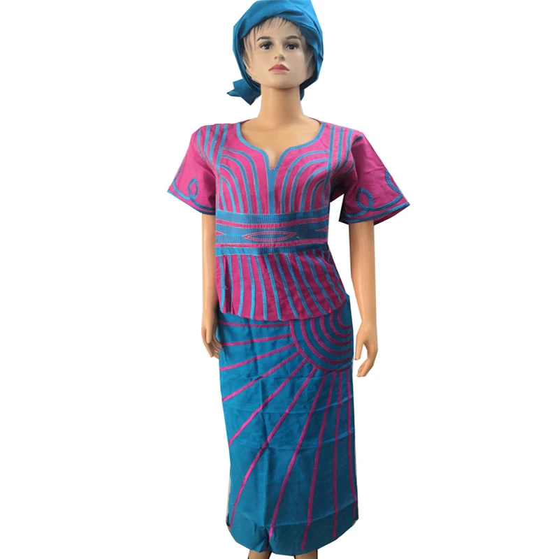Женские платья в африканском стиле MD dashiki льняная юбка короткий рэппер с шарфом