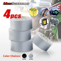 4pcs of 30metre heat resistant flame retardant tape adhesive cloth tape for motocycle car cable harness wiring loom protection