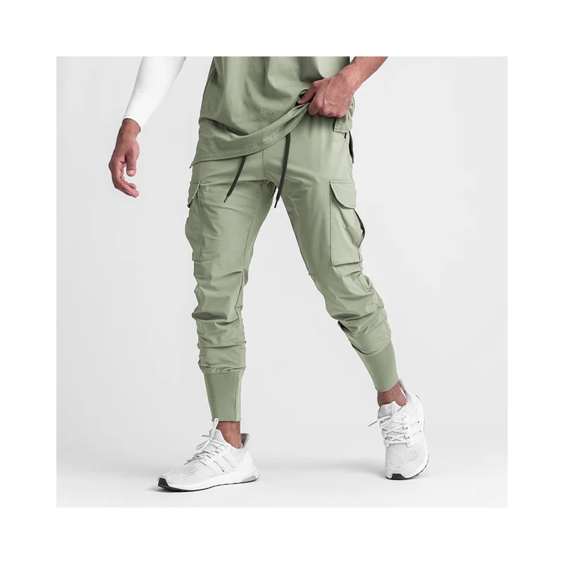 

Men‘s 2021 Fall Men‘s Pants Trendy Brand Loose Straight Slim Sweatpants Jogging Bunch Cargo Pants Men‘s Pants