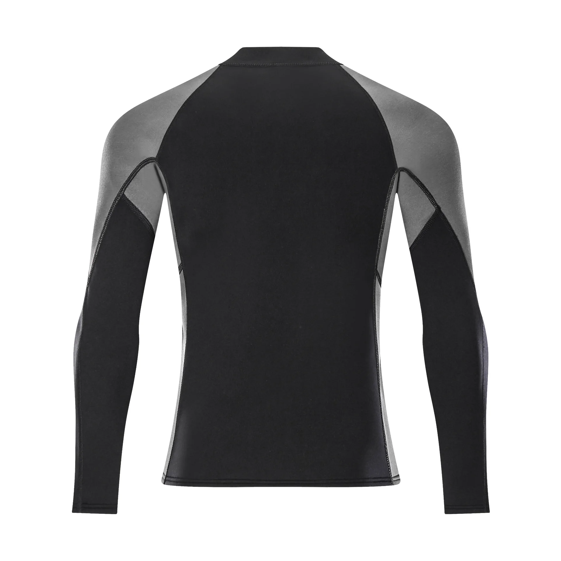 2MM Neoprene wetsuit men Diving jacket long sleeve snorkeling coat winter surfing spearfishing fishing thermal Swimwear | Спорт и