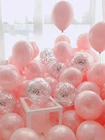 Воздушный шар жемчужно-розовый, 10 дюймов