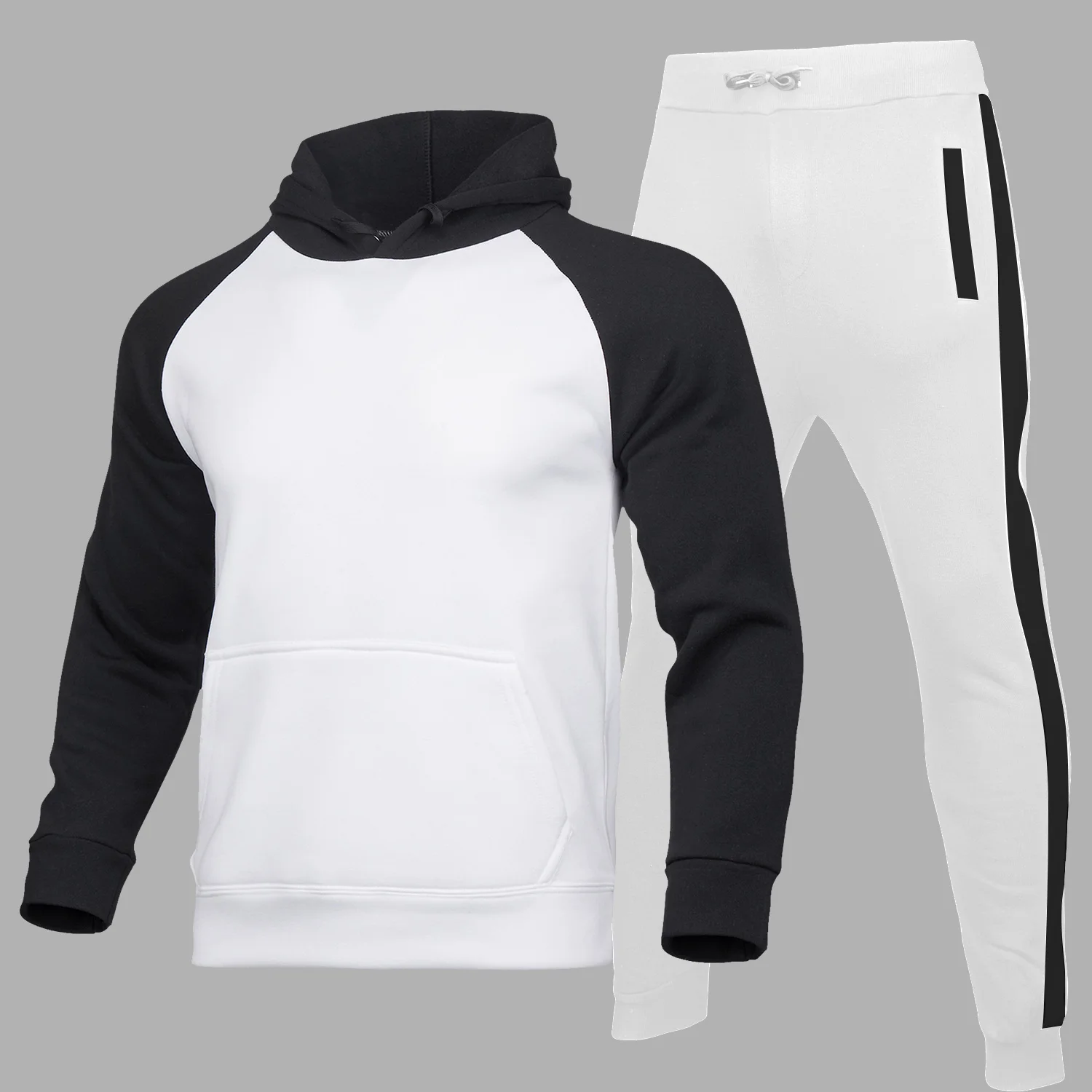 

2021 nova primavera e outono tendência camisola + calças de moda jogging esportes e lazer masculino aand feminino marca camisola