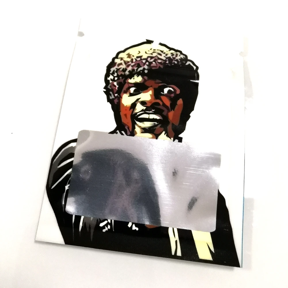 

10/20 pcs Cartoon Tobacco Bags 6*8 CM Zip Lock Pouches Aluminum Mylar Foil Food Bags Weed Package Candy Man Mylar Bags