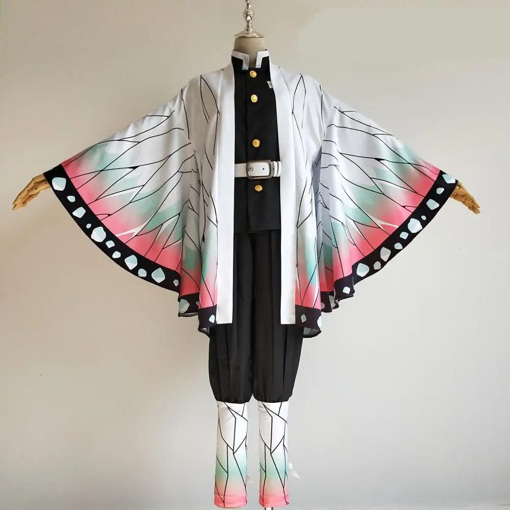 

Anime Cosplay Demon Slayer: Kimetsu no Yaiba Kochou Shinobu Costume Halloween Women Costume Kimetsu no Yaiba Cosplay