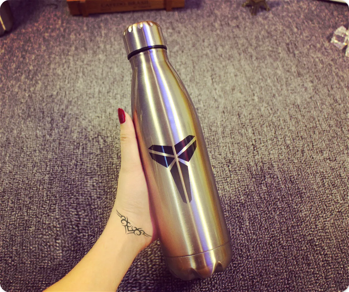 500 мл изолированный термос из нержавеющей стали Спортивная бутылка для воды