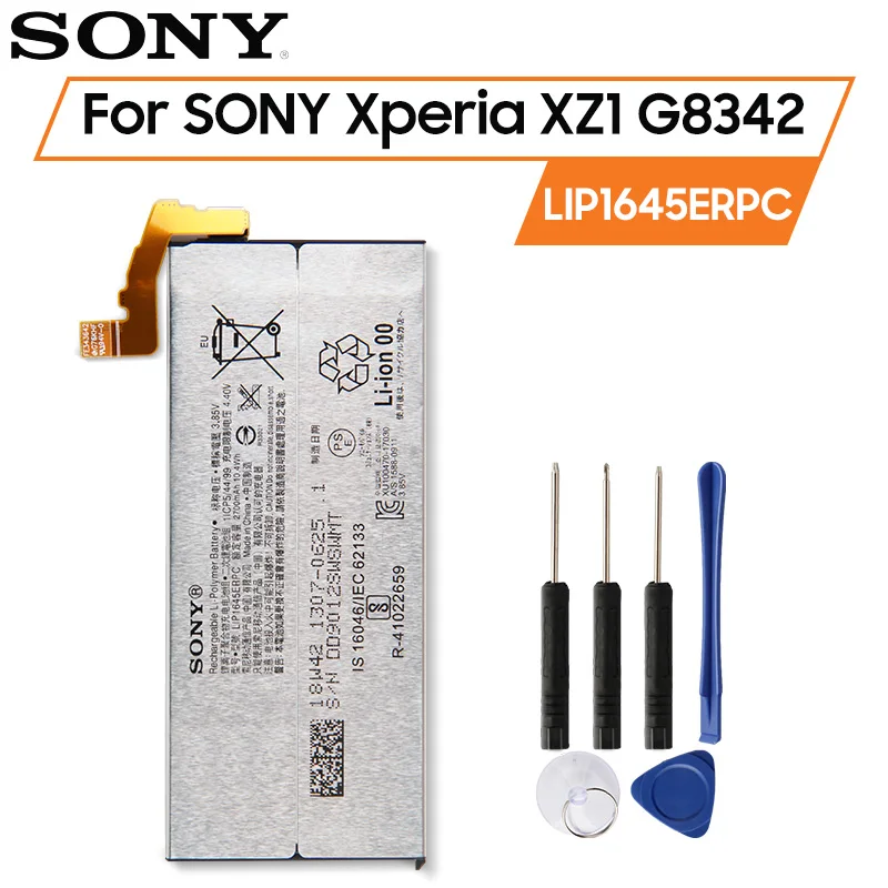 Оригинальная батарея SONY LIP1645ERPC для Xperia XZ1 G8342 2700 мА/ч натуральная Sony Мобильный