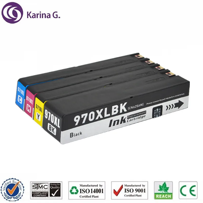 Совместимый сменный чернильный картридж для HP 970 971 hp подходит Officejet Pro X451dn X451dw X476dn