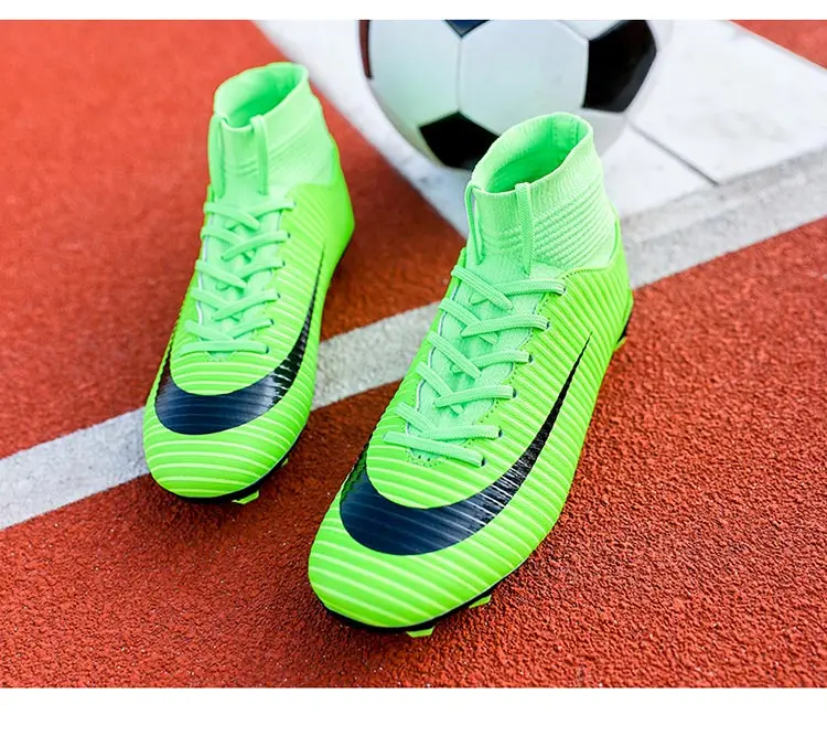 Для мужчин, молодых мальчиков Elite FG NJR SHHH 12 Superfly VI 6 360 CR7 низкая Лодыжка Ronaldo Мужская Спортивная обувь taquets размер 32-44