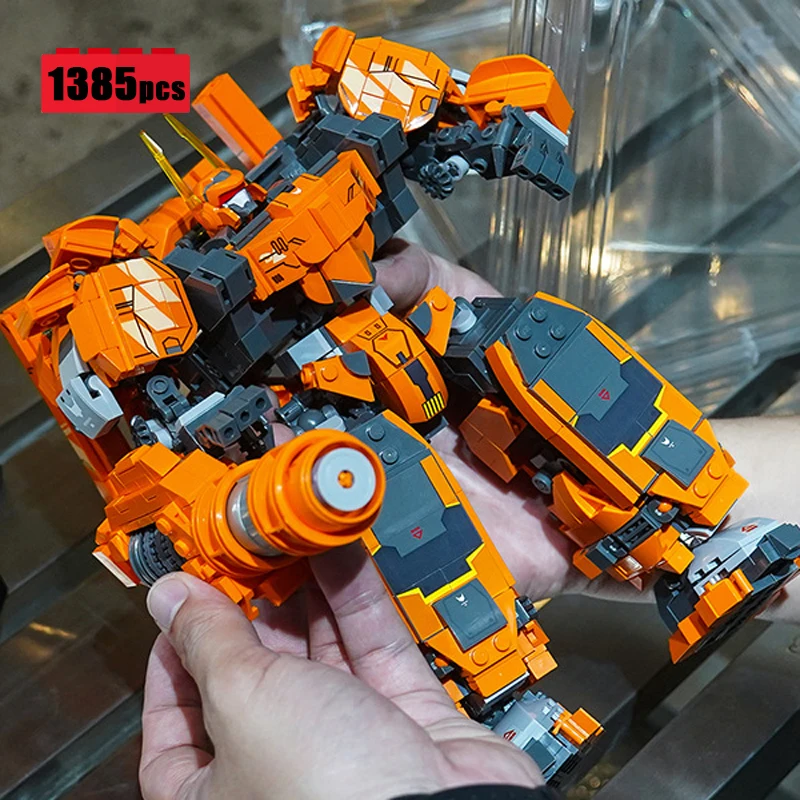 

NEW MOC Mecha Technical Boy Toy Model Bricks Idea Robot Building Blocks Assembling Toys for Children Christmas Gift Set