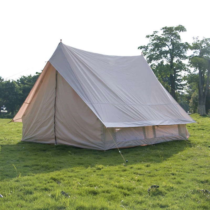 Лёсветильник Кая хлопковая палатка LANDWOLF в скандинавском ретро стиле с большим