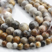 1538cm strand round natural crazy agate stone rocks 4mm 6mm 8mm 10mm 12mm gemstone beads for bracelet jewelry making