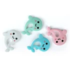 1 шт., Силиконовые Прорезыватели для зубов в виде дельфина