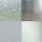 Оконная клейкая пленка, декоративная конфиденциальная виниловая оконная наклейка, наклейки, водонепроницаемая защита от УФ-лучей, Бамбуковая раздвижная дверь для ванной комнаты